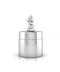 Sterling Silver Teddy Keepsake Baby Box (55 gm)