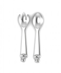 Sterling Silver Baby Spoon & Fork Set-The Duck Set (40 gm)