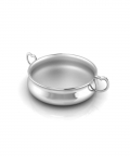 Sterling Silver Bowl For Baby And Child-Heart Feeding Porringer (95 gm)