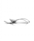 Sterling Silver Baby Spoon & Fork Set-Classic Beaded (30 gm)