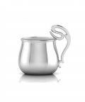 Sterling Silver Dinner Set For Baby And Child-Curved Feeding Set (178 gm)