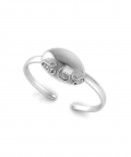Sterling Silver Gift Set For Baby And Child-Hamper With Bracelet And Comb (38 gm)