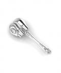 Sterling Silver Gift Set For Baby-Hamper With Rattle, Comb & Bookmark (65 gm)
