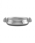 Silver Plated Gift Set For Baby-Hamper With Piggy Bowl And Spoon Fork Set
