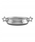 Silver Plated Gift Set For Baby-Hamper With Star Bowl And Spoon Fork Set