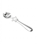 Silver Plated Gift Set For Baby-Hamper With Star Rattle And Spoon