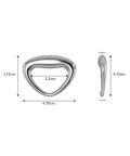 Sterling Silver Baby Rattle-Triangular (30 gm)
