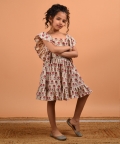 Marigold Frill Dress