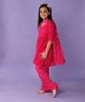 Bandhini Angrakha Set
