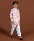 Pastel Pink Kurta Set