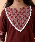 Garnet Sharara Set