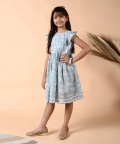 Marbel Frill Dress