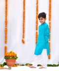 Turquoise Kurta Set