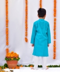 Turquoise Kurta Set