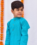 Turquoise Kurta Set