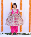 Gulab Layered Gota Set