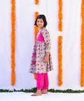 Gulab Layered Gota Set
