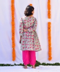 Gulab Layered Gota Set