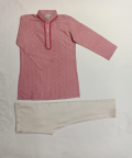 Printed kurta churidar set