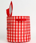 Rabbit Round Basket-Red