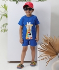 Blue Giraffe T-Shirt