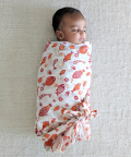 Whitewater Kids Organic Koi Red Swaddle