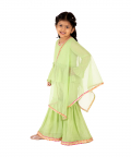 Green Sharara Set