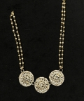 Kundan and pearl necklace
