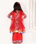 Kurta Set For Girls With Potli