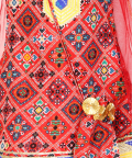 Kurta Set For Girls With Potli