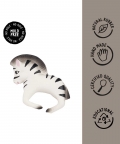 Oli & Carol Zoe The Zebra Bracelet Teether