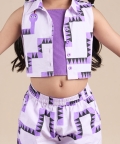 Snakes And Ladders Table Print Top And Pant Set