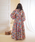 Floral Drawstring Ghaghra Set