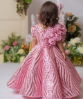 Pink Sequnce CU Gown