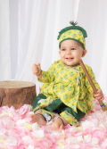 Green Morpankh Jamna Set