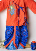 Orange Blue Jamna Set(Boy)