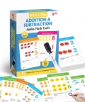 Simple Maths Write & Wipe Jumbo Activity Flash Card 32 Cards