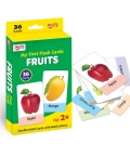 My First Fruits Flash Cards-36 Cards - Fun Learning Game 
