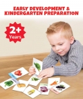 My First Vegetables Flash Cards-36 Cards - Learning Game 
