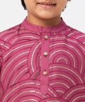 Bollywood Tadka Wine Kurta Pant set for Boys
