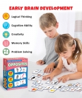 Opposite Match And Learn Jigsaw Puzzle Game- 42 Pcs
