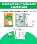 Professions Play & Learn Puzzle With Activity Book - 40 Pcs