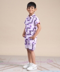 Snakes And Ladders Boys Table Print Shirt And Boxer Set