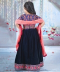 Blouse With Lehenga And Sequin Moti Work Dupatta