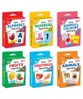 Big Flash Cards Fun And Early Learning Pack Of 6- 192 Cards