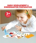 Alphabets Numbers & Hindi Varnmala Pack Of 3-108 Flash Cards