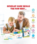 Maths Write & Wipe Flash Cards Set- 2,64 Cards & Marker Pen