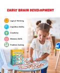 Alphabet And Number And Learn Jigsaw Puzzle Pack Of 2-94 Pcs