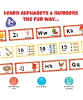 Alphabet And Number And Learn Jigsaw Puzzle Pack Of 2-94 Pcs