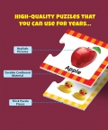 Alphabet And Number And Learn Jigsaw Puzzle Pack Of 2-94 Pcs